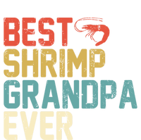 Best Shrimp Grandpa Ever Retro Meaningful Gift Grandpa Funny Gift Meaningful Gif T-Shirt