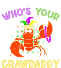 Who Is Your Crawdaddy Crawfish Mardi Gras Festival Great Gift Women's V-Neck T-Shirt