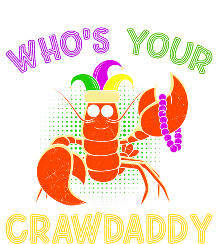 Who Is Your Crawdaddy Crawfish Mardi Gras Festival Great Gift Women's V-Neck T-Shirt