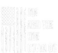 Funny Distress Flag Anti Biden. Joe And The Ho Gotta Gotta Go!! Women's Racerback Tank