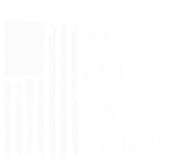 Funny Distress Flag Anti Biden. Joe And The Ho Gotta Gotta Go!! Women's Racerback Tank