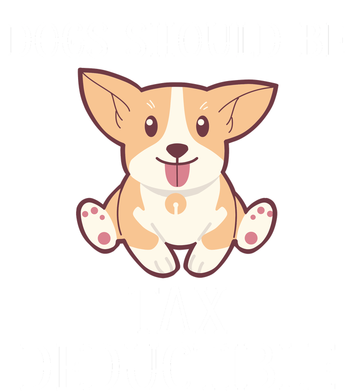 Funny Dogs Should Be Tax Deductible, Cute Dog Lovers Performance Fleece Hoodie