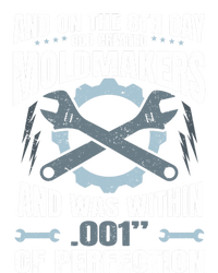 Machining On The 8th Day God Created Moldmaker Machinist Gift Premium T-Shirt