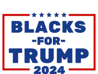 Black For Trump 2024 T-Shirt