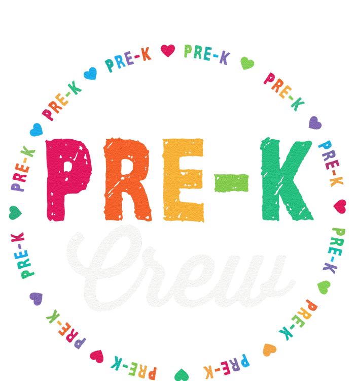 PreKindergarten Crew Funny PreK Teacher 1st Day Of School T-Shirt