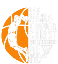 Cool Basketball For  Bible Verse Christian Player T-Shirt