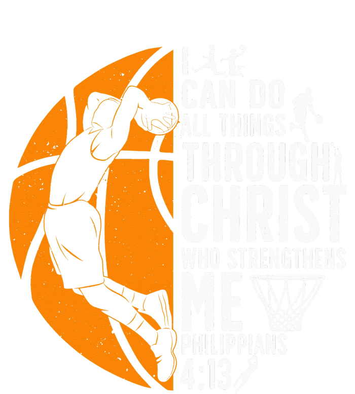 Cool Basketball For  Bible Verse Christian Player T-Shirt