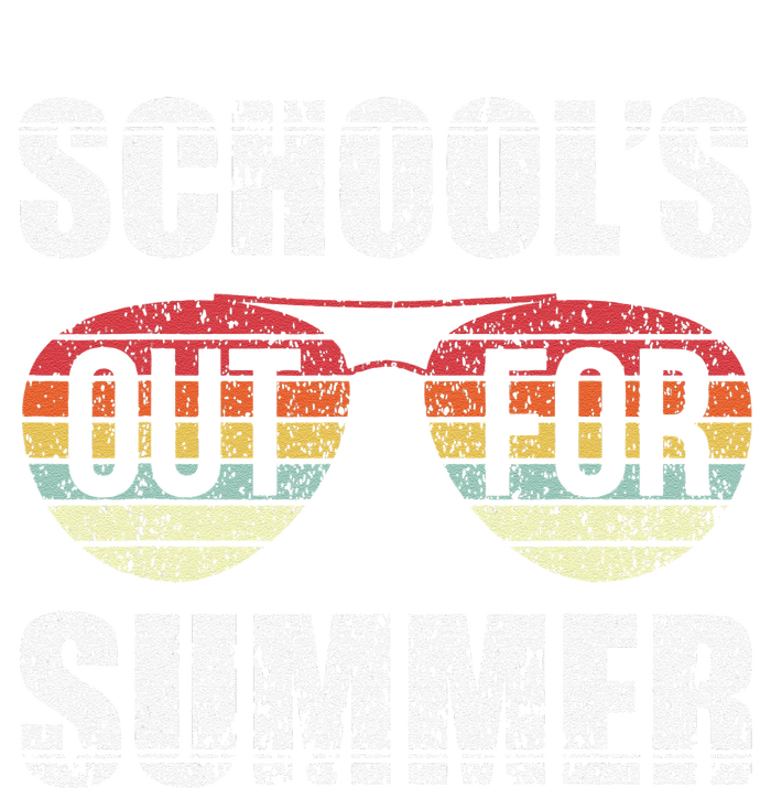 Retro Last Day Of School Schools Out For Summer Teacher Gift T-Shirt