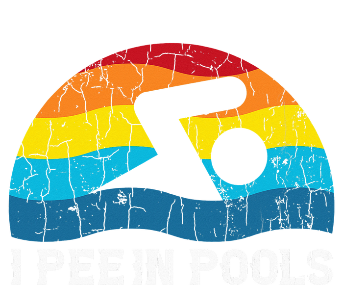 I Pee In Pools Funny Swimmer Swimming Coach Player Valucap Bio-Washed Visor