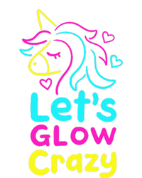 Neon Unicorn Let's Glow Crazy Retro 80s Group Party Squad T-Shirt