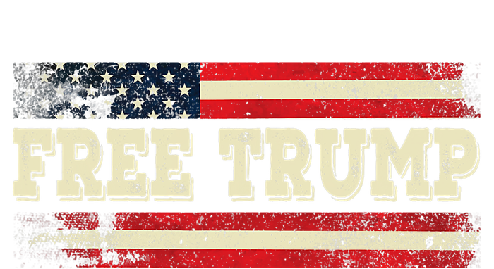 American Flag I Stand With USA Vintage Free Trump T-Shirt