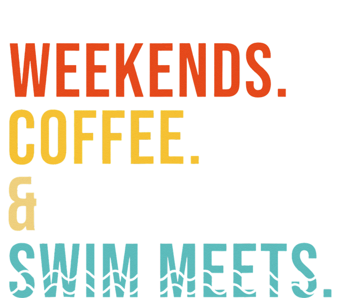 Weekends Coffee Swim Meets Drink Coffee Swimming Funny Swim Valucap Bio-Washed Visor