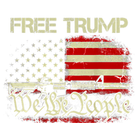 Free Donald Trump Republican Pro Trump American Flag Vintage T-Shirt