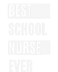 Best School Nurse Ever Nurses Day Tee Gift Cooling Performance Long Sleeve Crew