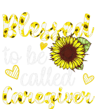 Blessed To Be Called Caregiver Life Sunflower Nurses Day Softstyle Adult Sport Polo