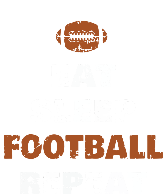 Eat Sleep Football Repeat Love Football Vintage Gift Women's Perfect Tri Tunic Long Sleeve Shirt