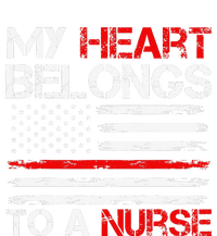 Cute Boyfriend Nurse Quote My Heart Belongs To A Nurse Funny T-Shirt