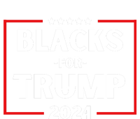 Blacks For Trump 2024 Donald Trump 2024 Women's T-Shirt