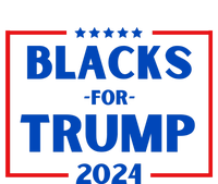 Blacks For Trump 2024 Donald Trump 2024 Women's T-Shirt