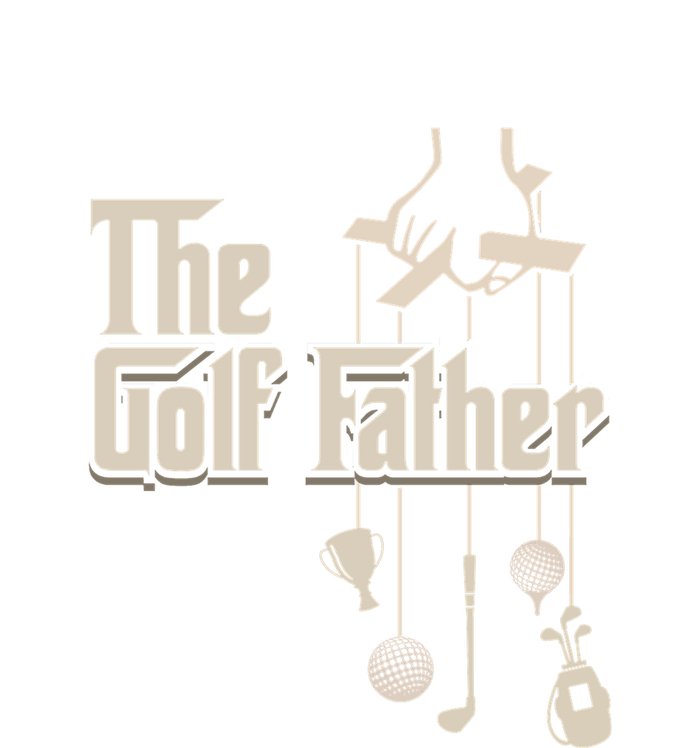 Vintage The Golf Father Golfing Father's Day Gift For Dad Flexfit Unipanel Trucker Cap