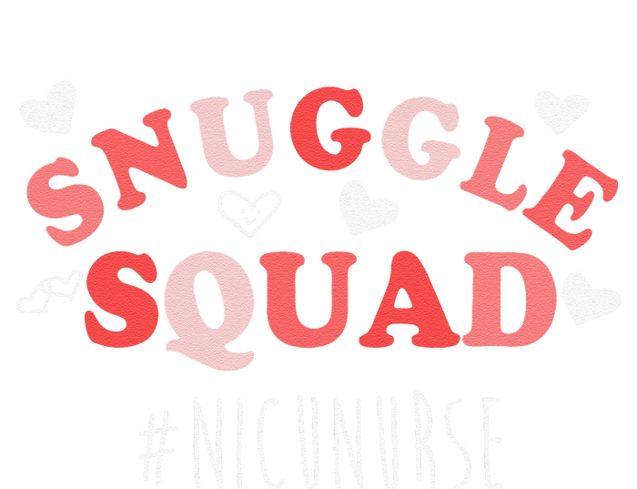 NICU Nurse Valentines Day Snuggle Squad For Neonatal Nurses T-Shirt