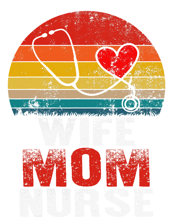 Nurse Mom Nurses Week Wife Nurse Her Mom Life Mother's Day T-Shirt