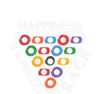 Father's Day Happiness Is A Perfect Rack Billiards Dad Gift For Dad T-Shirt