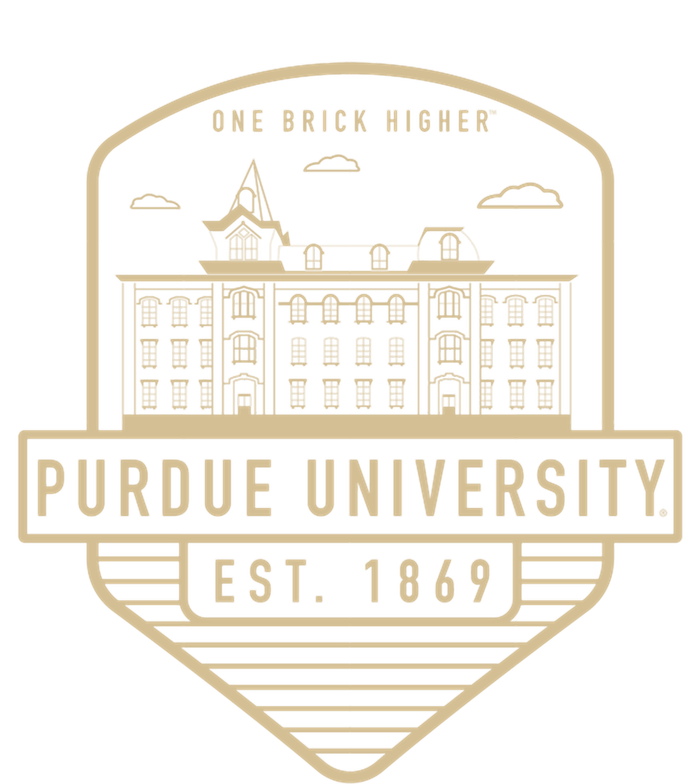 Purdue University Boilermakers Badge Magnet