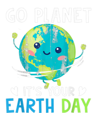 Retro Go Planet It's Your Earth Day Full Zip Hoodie