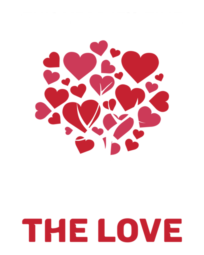 Selfmeaningful Giftlove Valentines Day Tree Heart Single Awareness Day Meaningfu Canvas