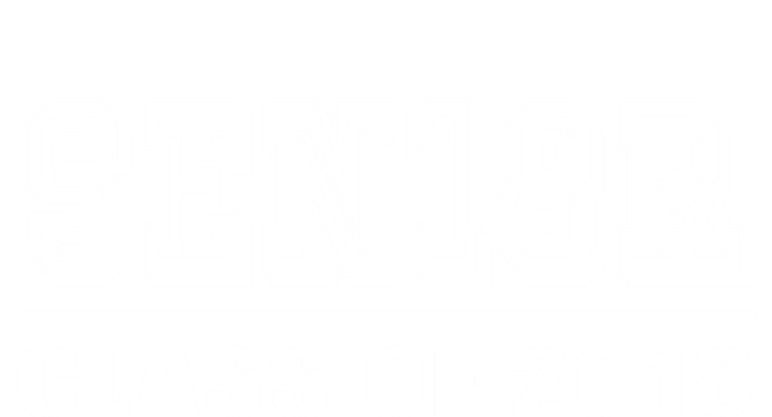 Sen18r Class Of 2018 Funny Gift '18 High School Graduation Gift Full Zip Hoodie