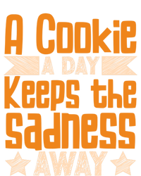 A Cookie A Day Keeps The Sadness Awar Chocolate Chips Dip Gift Tall T-Shirt