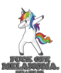 Fuck Off Melanoma Funny Cancer Survivor Quote Unicorn Meaningful Gift T-Shirt