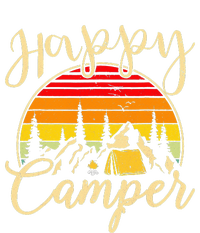 Camper Outdoor Activity Camping Lover Happy Camper Ladies Long Sleeve Shirt