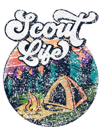 Scout Life Scouting Scouts Outdoor Hiking Dry Zone Grid Polo