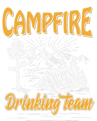 Campfire Drinking Team Camping Lover Scout Camper Long Sleeve Pajama Set