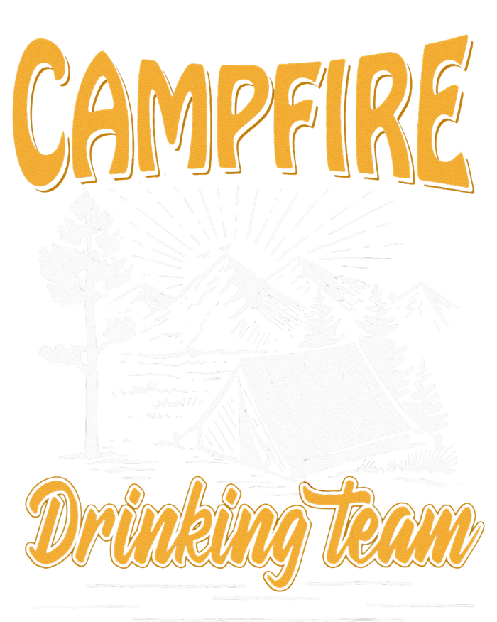 Campfire Drinking Team Camping Lover Scout Camper Long Sleeve Pajama Set