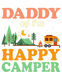 Daddy Of The Happy Camper 1st Bday Camping Trip Kids Hoodie