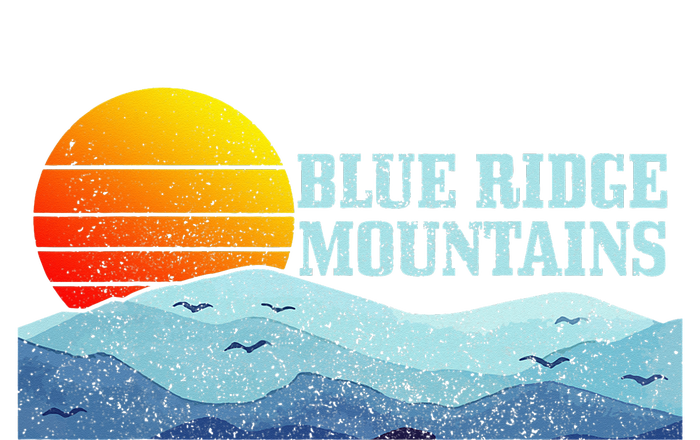 Blue Ridge Mountains Vintage Hiking Camping T-Shirt