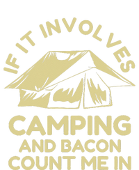 If It Involves Camping And Bacon Count Me In Camping Women's Perfect Tri Rocker Tank