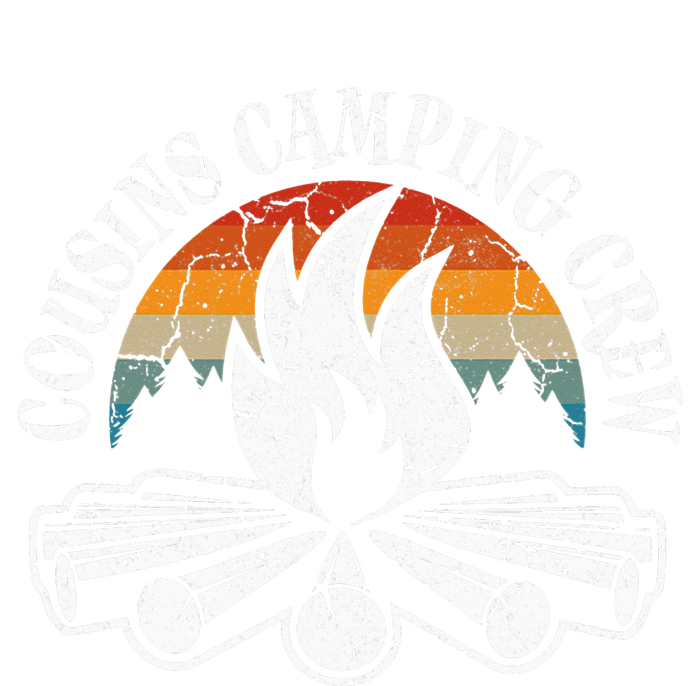 Cousin Camping Crew Retro Sunset With Pine Trees Daily Commute Backpack