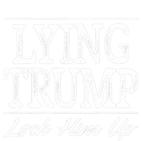 Lying Trump Lock Him Up Vintage Style Poster