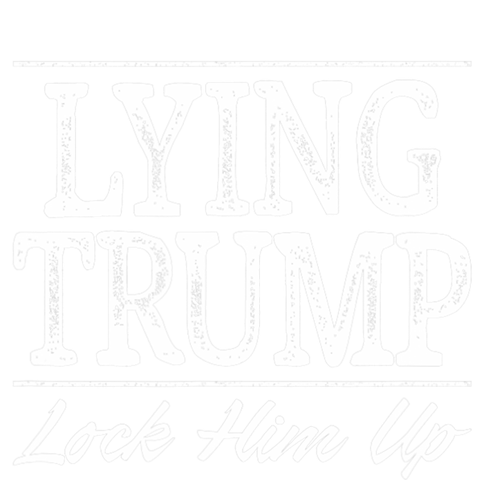 Lying Trump Lock Him Up Vintage Style Poster