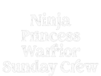 Ninja Princess Warrior Sunday Crew T-Shirt