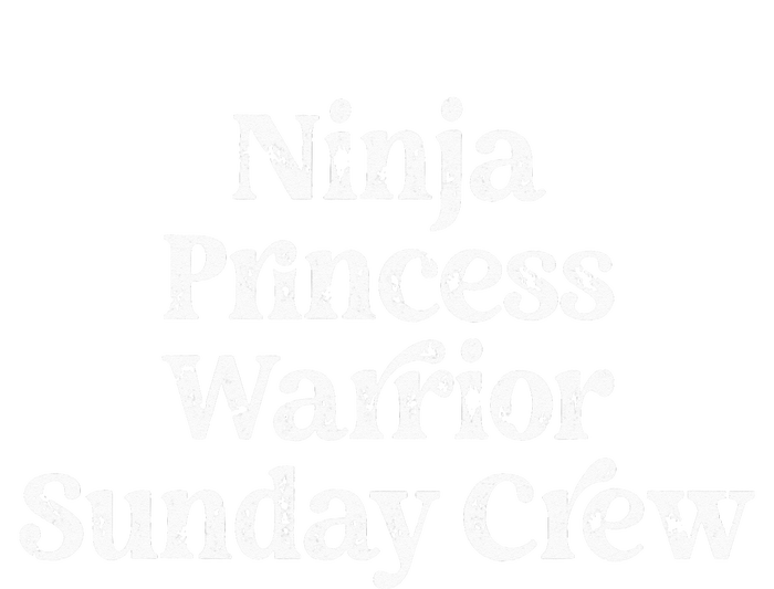 Ninja Princess Warrior Sunday Crew T-Shirt