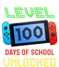 Level 100 Day Of School Unlocked Gaming Smarter Gamer Gift T-Shirt