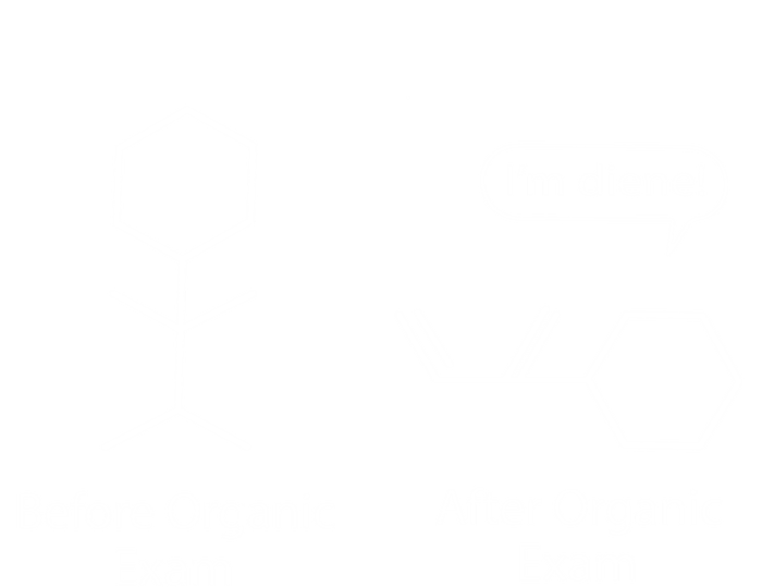 Funny Chemistry Joke Organic Chemistry Before After Exams Gift Tall Hoodie