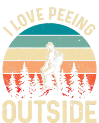 retro I love peeing outside Wilderness Glamping Nature T-Shirt