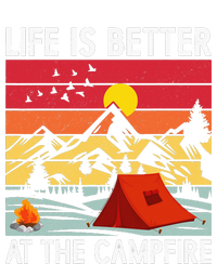 Life is Better at The Campfire Funny Hiking & Camping Mousepad