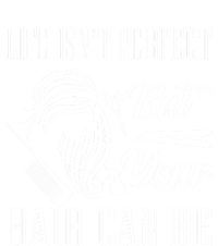 Life Isn't Perfect But Your Hair Can Be Barber Hair Cutting Funny Gift Tank Top